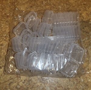 Jewelry Small Plastic Storage Boxes 30 Pcs